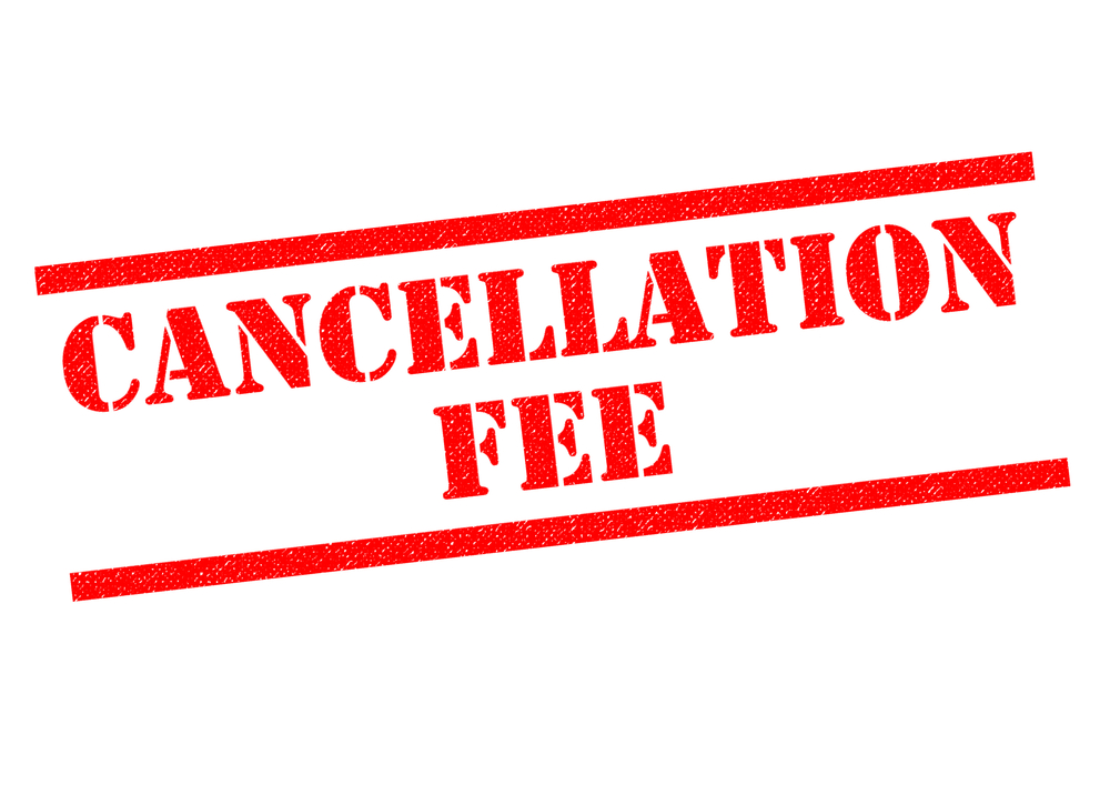 Virgin cancellation fee
