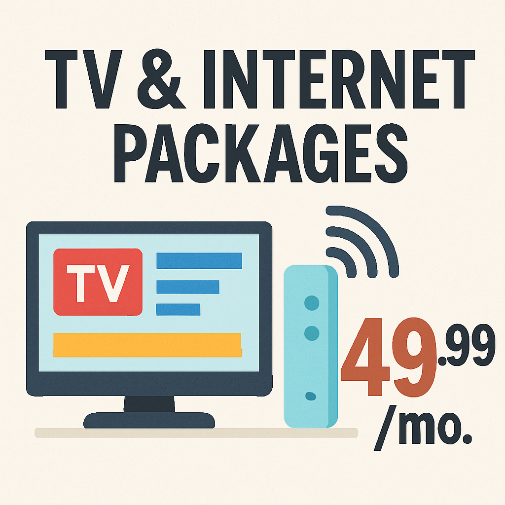 tv and internet packages