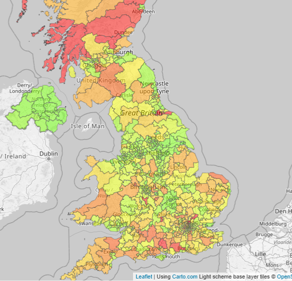 FTTP UK coverage