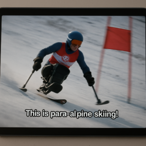 Live subtitling on Eurovision Sport for Milano Cortina Paralympics