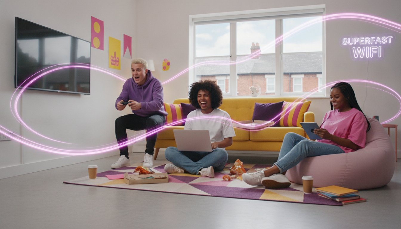 Best Student Broadband Deals UK: Fast & Flexible Fibre