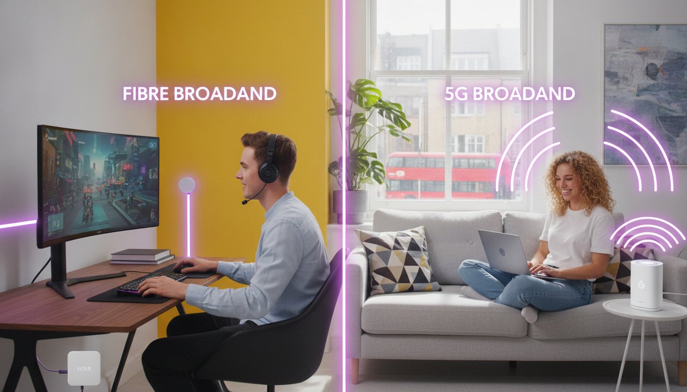 5G Home Broadband vs Fibre: Which is Best for Your UK Home in 2026?