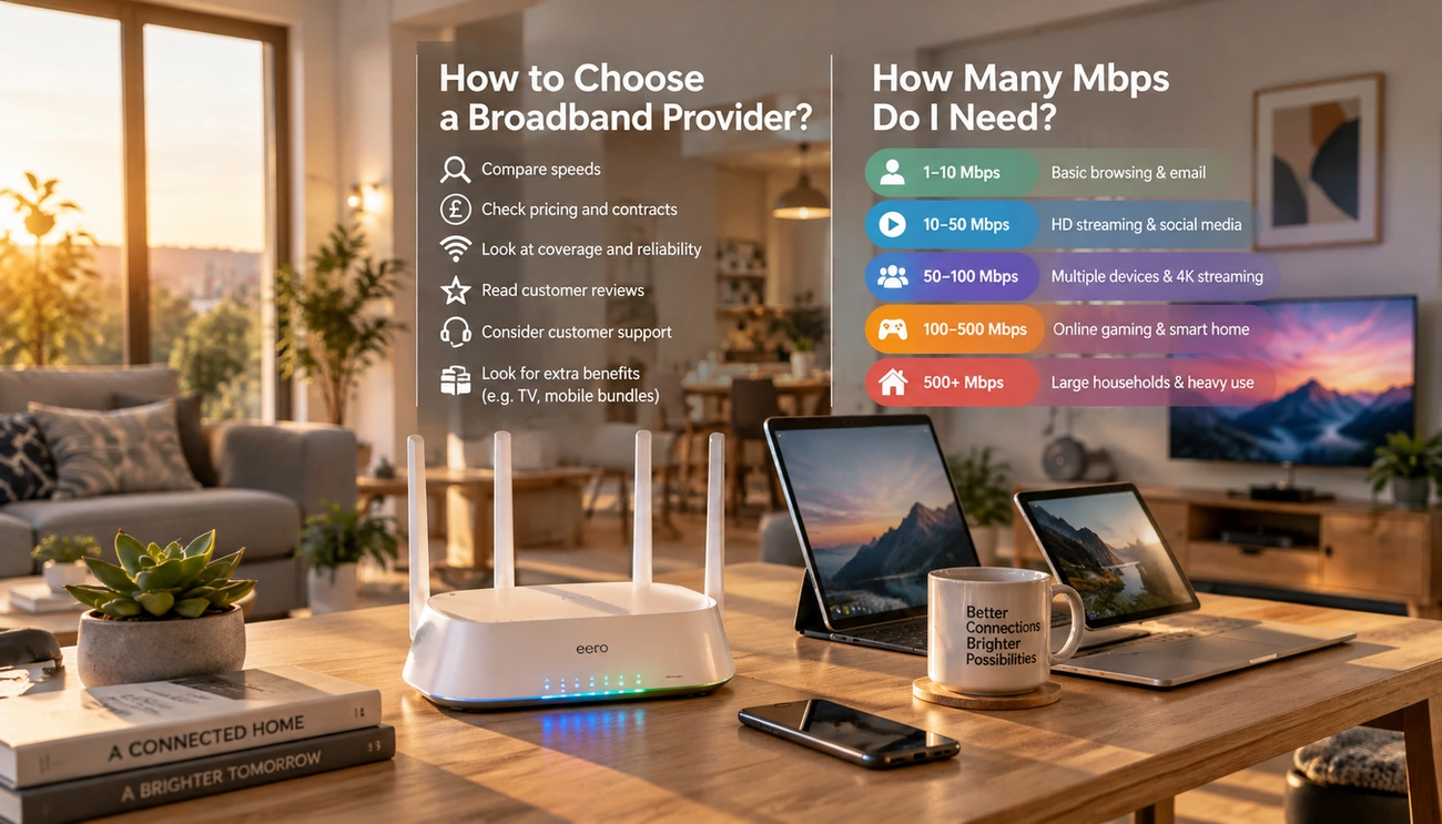 What Is a Good Internet Speed? How to Choose the Right Broadband Provider